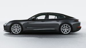 Die Außenansicht von Panamera 4 E-Hybrid zeigt die linke Seite des Fahrzeugs