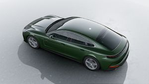 Außenansicht von Panamera 4 E-Hybrid von oben gesehen