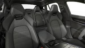 Innenansicht mit den Vordersitzen von Panamera GTS
