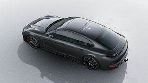 Außenansicht von Panamera GTS von oben gesehen