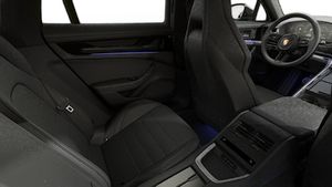 Innenansicht mit den Rücksitzen von Panamera 4S E-Hybrid