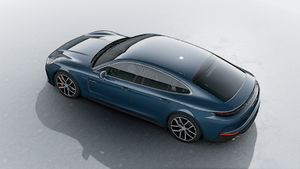 Außenansicht von Panamera 4S E-Hybrid von oben gesehen