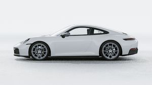 911 Carrera T 外观图，显示汽车左侧