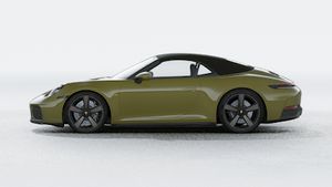 911 Spirit 70 外观图，显示汽车左侧