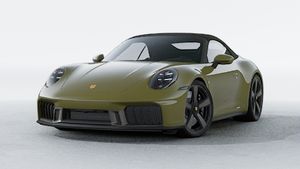 911 Spirit 70 外观图，显示汽车的前部和左侧