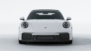 911 Carrera 4 GTS Cabriolet 外观图，显示汽车前部