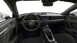 方向盘和仪表盘的内部视图 911 GT3