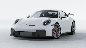 911 GT3 外观图，显示汽车的前部和左侧