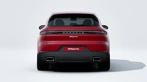 Cayenne 逐梦版 外观图，显示汽车尾部