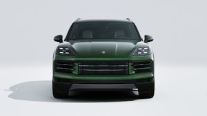 Exterior view of Cayenne Active showing the front of the car