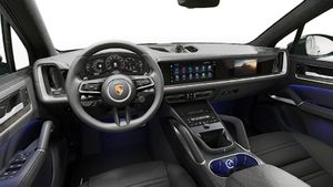 方向盘和仪表盘的内部视图 Cayenne 劲驰版