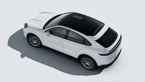 从高处俯瞰 Cayenne Coupé 外观