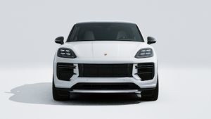 Exterior view of Cayenne Turbo GT showing the front of the car
