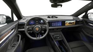 方向盘和仪表盘的内部视图 Macan 4 劲驰版