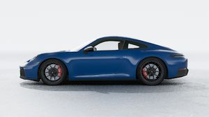 Vista exterior do 911 Carrera GTS, lateral esquerda