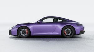 Vista exterior do 911 Carrera GTS, lateral esquerda