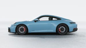 Vista exterior do 911 Carrera GTS, lateral esquerda