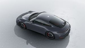 Vista exterior do 911 Carrera GTS, de cima