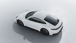 Vista exterior do 911 Carrera GTS, de cima