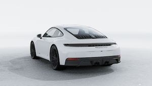 Vista exterior do 911 Carrera GTS, de trás e lateral esquerda