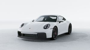 Vista exterior do 911 Carrera GTS, de frente e lateral esquerda