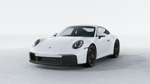 Vista exterior do 911 Carrera GTS, de frente e lateral esquerda