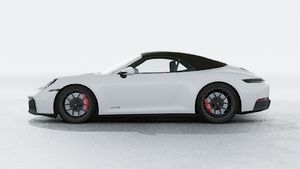 Vista exterior do 911 Carrera GTS Cabriolet, lateral esquerda