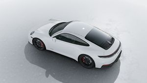 Vista exterior do 911 Carrera 4 GTS, de cima