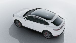Vista exterior do Cayenne S E-Hybrid Coupé, de cima