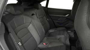 Vista interior do Taycan Sport Turismo