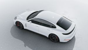 Vista exterior do Panamera GTS, de cima