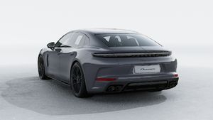Vista exterior do Panamera GTS, de trás e lateral esquerda