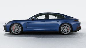 Vista exterior do Panamera 4S E-Hybrid, lateral esquerda