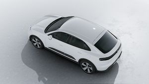 Exterior view of Macan 4 seen from above