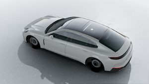 Exterior view of Panamera 4 E-Hybrid Executive seen from above