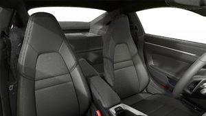 Interior view showing the front seats of 911 Carrera S