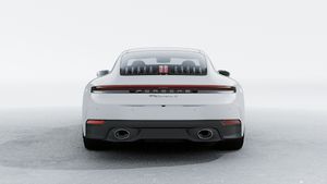Exterior view of 911 Carrera S showing the rear of the car