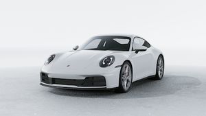 Exterior view of 911 Carrera S showing the front and left side of the car