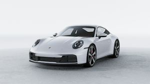 Exterior view of 911 Carrera S showing the front and left side of the car