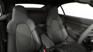 Interior view showing the front seats of 911 Carrera GTS Cabriolet