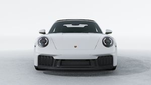 Exterior view of 911 Carrera GTS Cabriolet showing the front of the car