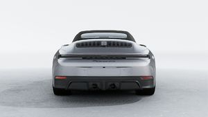 Exterior view of 911 Carrera GTS Cabriolet showing the rear of the car