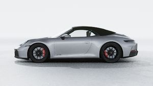 Exterior view of 911 Carrera GTS Cabriolet showing the left side of the car