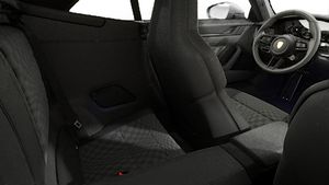 Interior view showing the back seats of 911 Spirit 70