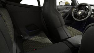 Interior view showing the back seats of 911 Spirit 70