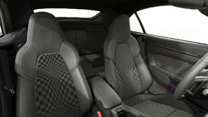 Interior view showing the front seats of 911 Spirit 70