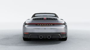 Exterior view of 911 Spirit 70 showing the rear of the car