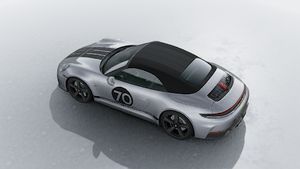 Exterior view of 911 Spirit 70 seen from above