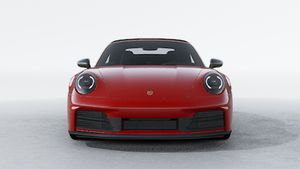 Exterior view of 911 Carrera T Cabriolet showing the front of the car