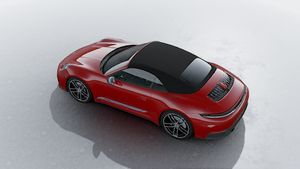 Exterior view of 911 Carrera T Cabriolet seen from above